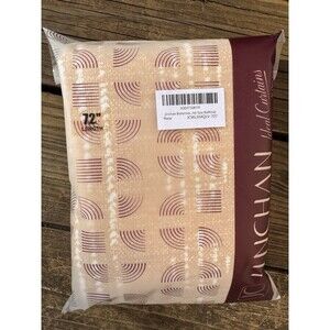 JINCHAN Bohemia 72 In Hotel Spa Bathtub Shower Curtain New